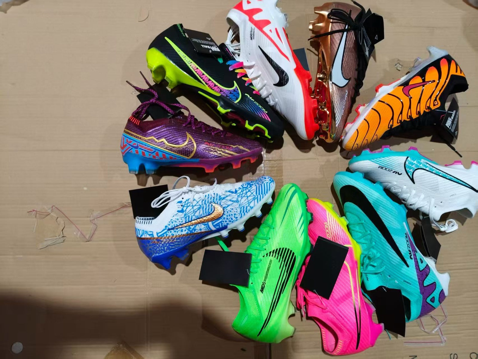Sepatu Bola FG Low Cut V15 - Lapangan Rumput Alami - Ringan Anti Slip