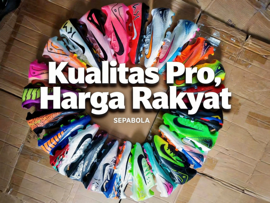 Sepatu Bola Premium Low Cut - Grosir 12 Pairs | FG/AG